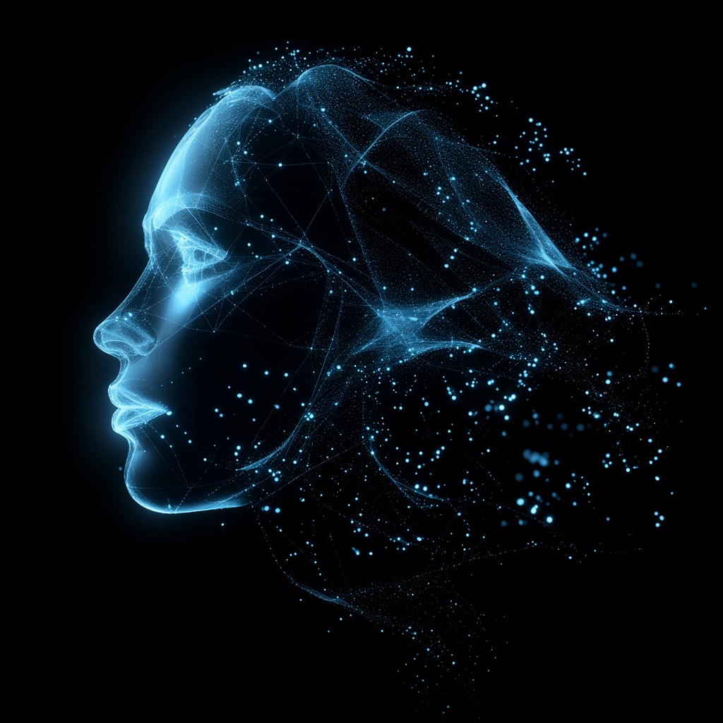 AI holographic core — TRADEİFY AI Neural Core